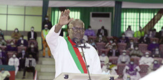 Investiture du président du Faso : Roch Kaboré promet réconcilier les Burkinabè