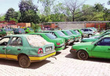 Bobo-Dioulasso: une centaine de taxis à gaz mis en fourrière
