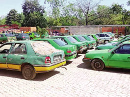 Bobo-Dioulasso: une centaine de taxis à gaz mis en fourrière