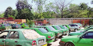 Bobo-Dioulasso: une centaine de taxis à gaz mis en fourrière