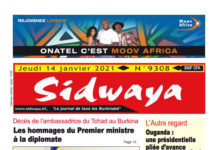 Une Sidwaya du 14 01 2021