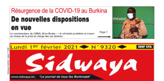 Sidwaya du 1er 02 2021