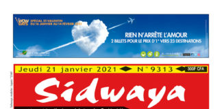 Une Sidwaya du 21-01-2021