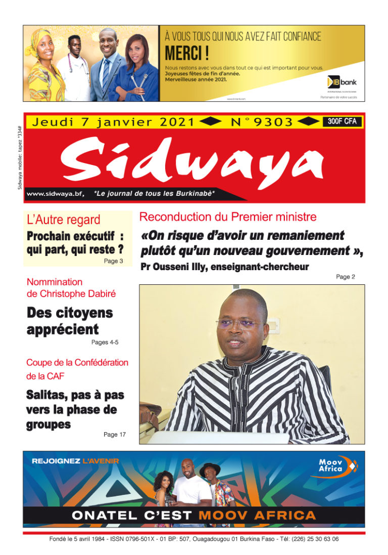 Une du 07-01-20201