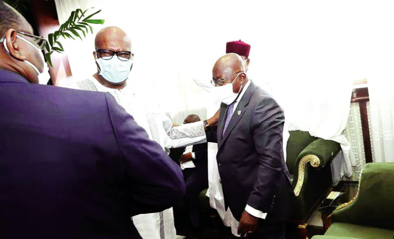 Investiture de Nana Akufo-Addo : Roch Marc Christian Kaboré exprime sa solidarité à son homologue ghanéen