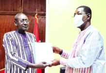 VIIIe législature : Le projet de règlement intérieur remis à Bala Sakandé