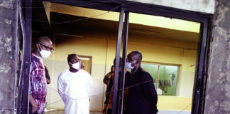 Incendie à la télévision BF1 : La marque de solidarité du ministre Ousséni Tamboura