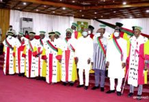 Conseil constitutionnel: Trois nouveaux membres ont prêté serment pour neuf ans