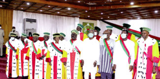 Conseil constitutionnel: Trois nouveaux membres ont prêté serment pour neuf ans