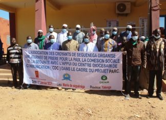 Promotion du vivre ensemble au Yatenga: Communautés religieuses et coutumières en union de prières à Séguénéga