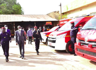 Protection civile: les encouragements de Clément Sawadogo aux acteurs