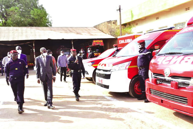 Protection civile: les encouragements de Clément Sawadogo aux acteurs