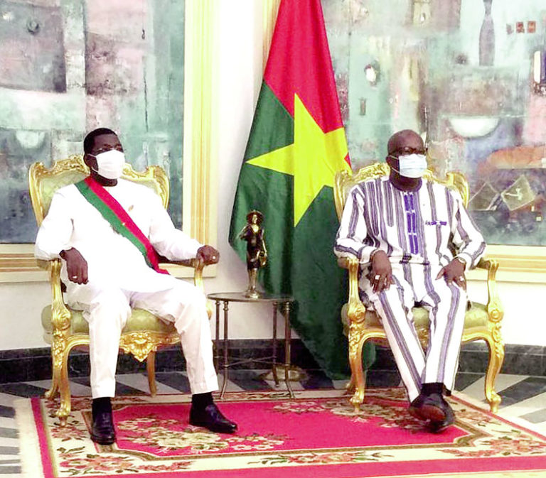 Présidence de l’Assemblée nationale : Bala Sakandé sollicite le soutien  du président du Faso