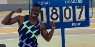 Hugues Fabrice Zango, nouveau recordman mondial en triple saut : « Notre pays est dans la cour des grands »