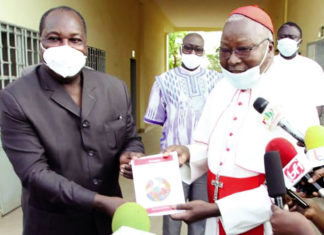 Réconciliation nationale : Zéphirin Diabré se confie à l’Eglise