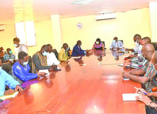 Agence nationale d’appui aux collectivités territoriales : Le ministre Clément Sawadogo au contact du personnel