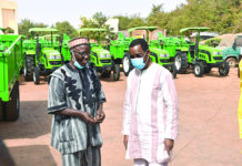 Conseil régional des Hauts-Bassins : des tracteurs pour booster la production agricole