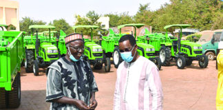 Conseil régional des Hauts-Bassins : des tracteurs pour booster la production agricole