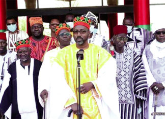 Palais de Kosyam : les chefs coutumiers plaident la cause des déplacés internes