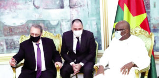 Forum Russie-Afrique 2022 : Mikhaïl Bogdanov prend conseil chez le président du Faso