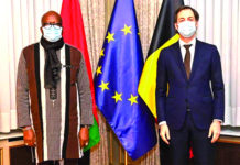 Visite en Belgique : séance de travail entre Roch Marc Christian Kaboré et le Premier Ministre de Croo