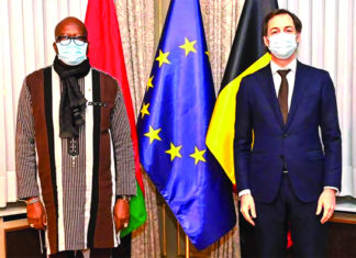 Visite en Belgique : séance de travail entre Roch Marc Christian Kaboré et le Premier Ministre de Croo