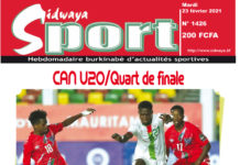 Une sport du 23-02-2021