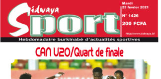 Une sport du 23-02-2021