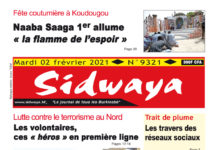 Une du 02-02-2021