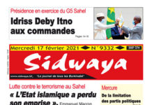 Une sidwaya du 17 02 2021