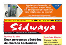 Une sidwaya du 25 02 2021