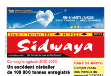 Une sidwaya du 04 02 2021