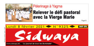 Une Sidwaya du 08 février 2021