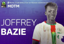 CAN U20 : Joffrey Bazié veut écrire une belle page du football burkinabè