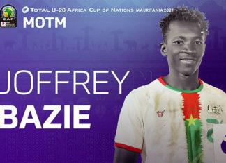 CAN U20 : Joffrey Bazié veut écrire une belle page du football burkinabè