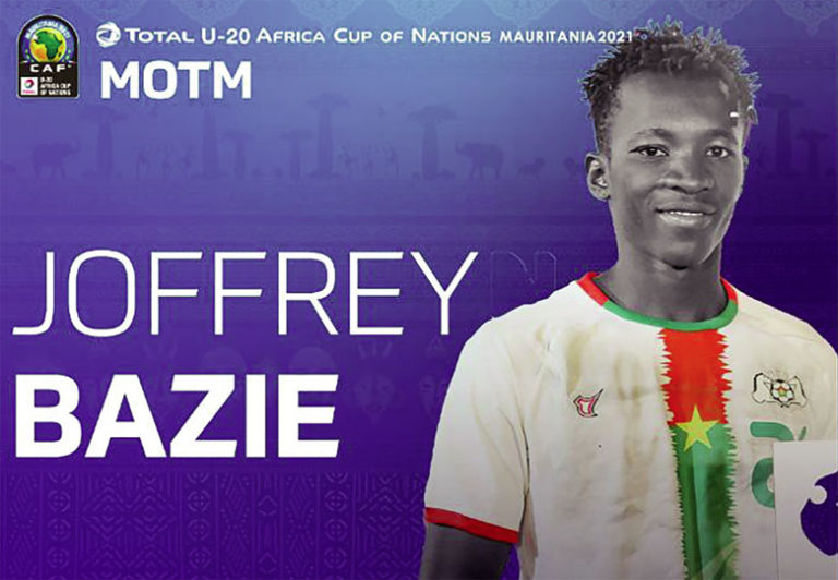 CAN U20 : Joffrey Bazié veut écrire une belle page du football burkinabè