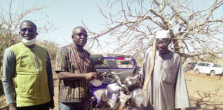 Protection de l’environnement: Le « champion de la terre 2020 » reçoit un tricycle