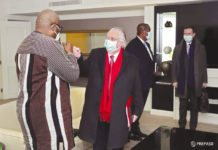 Séjour du Président du Faso en Belgique:Roch Marc Christian Kaboré s’entretient avec André Flahaut