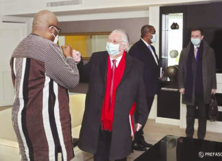 Séjour du Président du Faso en Belgique:Roch Marc Christian Kaboré s’entretient avec André Flahaut