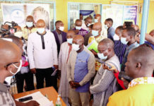 Facturation bimestrielle de l’ONEA: le ministre Ousmane Nacro sur les sites de prise en charge des plaintes