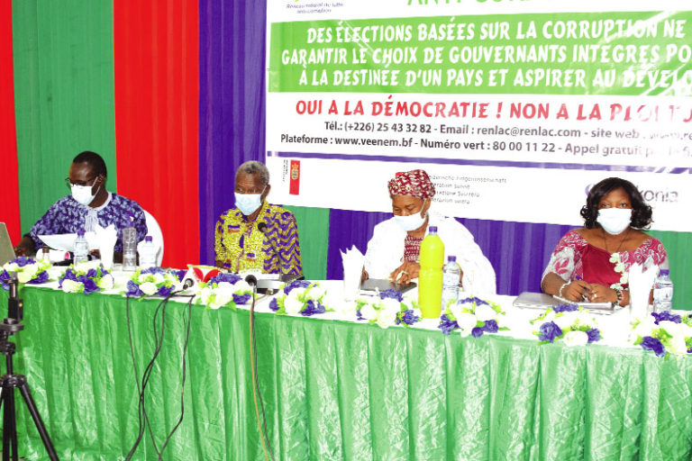Elections du 22 novembre 2020: 439 cas de corruption électorale observés par le REN-LAC