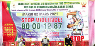 Violences faites aux femmes :appelez au 80 00 12 87 pour dénoncer les auteurs !