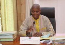 Burkina : Le Premier ministre Christophe Dabiré, chef du gouvernement préside le conseil des ministres de mercredi