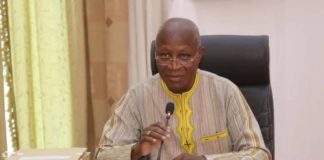 Burkina : Le Premier ministre Christophe Dabiré, chef du gouvernement préside le conseil des ministres de mercredi