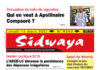 Une du Sidwaya du 11 03 2021