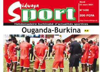Une Sidwaya Sport du 23-03-2021