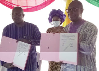 Promotion du riz de Bagré : La BADF signe une convention de 846 millions F CFA avec Bagrépôle