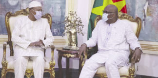 Bureau des Nations unies pour l’Afrique de l’Ouest et le Sahel : Ibn Chambas reconnaissant au président du Faso