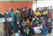 Formation aux métiers :24 femmes formées en teinture reçoivent des kits d’installation