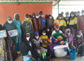 Formation aux métiers :24 femmes formées en teinture reçoivent des kits d’installation